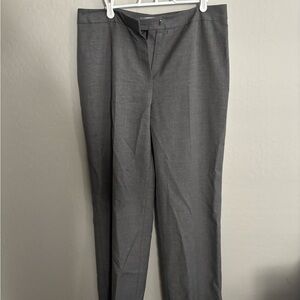 Kasper Gray Men's Dress Pants - Flat Front